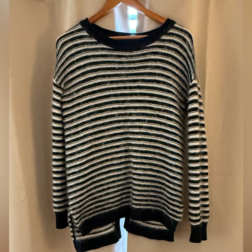 Striped Black and White Rebecca Minkoff Sweater